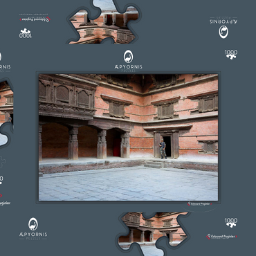 Jagannath Temple 1000 Puzzle Schachtel 3D Modell