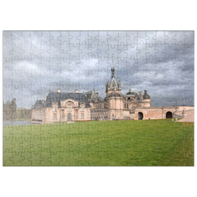 Darstellung des Puzzle Motivs Chantilly Castel - Puzzleteile: 200