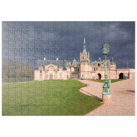 Darstellung des Puzzle Motivs Chantilly Castel - Puzzleteile: 200