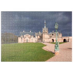 Darstellung des Puzzle Motivs Chantilly Castel - Puzzleteile: 500