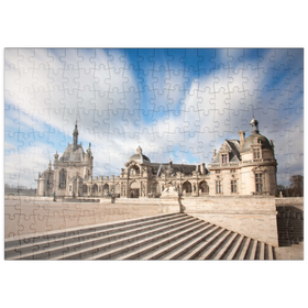 Darstellung des Puzzle Motivs Chantilly Castel - Puzzleteile: 200