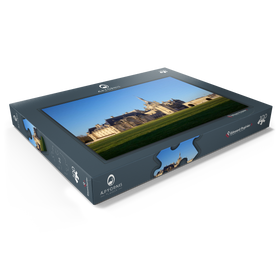 Darstellung des Puzzle Motivs Chantilly Castel - Puzzleteile: 100