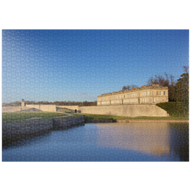 Darstellung des Puzzle Motivs Chantilly Castel - Puzzleteile: 1000