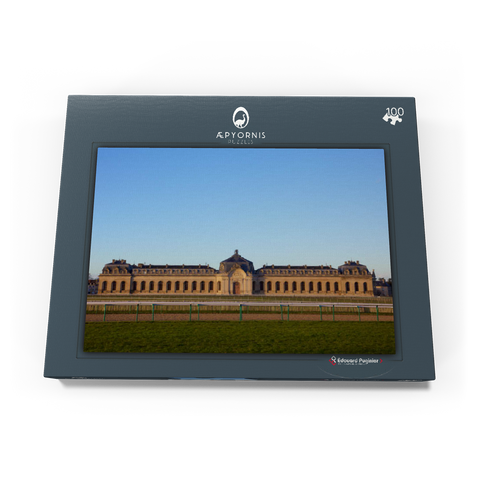 Chantilly Castel horse track building 100 Puzzle Schachtel Ansicht3