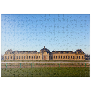 puzzleplate Chantilly Castel horse track building 200 Puzzle