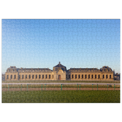 puzzleplate Chantilly Castel horse track building 500 Puzzle