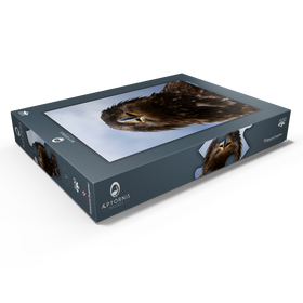 Darstellung des Puzzle Motivs Steinadler - Puzzleteile: 500