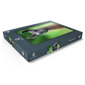 Darstellung des Puzzle Motivs Serge (Lama) - Puzzleteile: 100