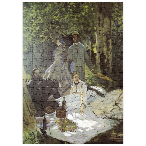 puzzleplate Claude Monet's Luncheon on the Grass (1865–1866) 200 Puzzle