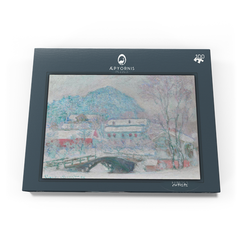 Sandvika, Norway (1895) by Claude Monet 100 Puzzle Schachtel Ansicht3