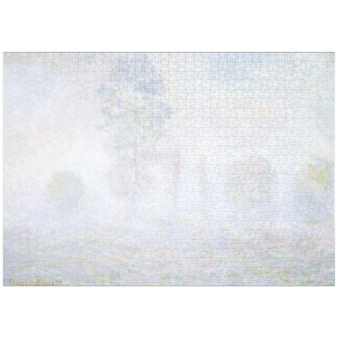 puzzleplate Morning Haze (1875) by Claude Monet 1000 Puzzle