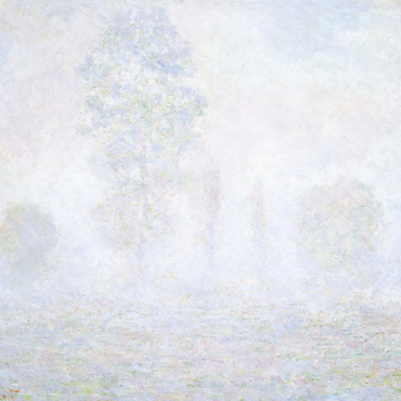 Morning Haze (1875) by Claude Monet 1000 Puzzle 3D Modell