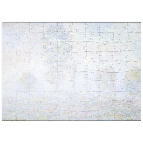 puzzleplate Morning Haze (1875) by Claude Monet 100 Puzzle