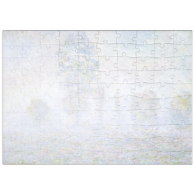 Darstellung des Puzzle Motivs Morning Haze (1875) by Claude Monet - Puzzleteile: 100