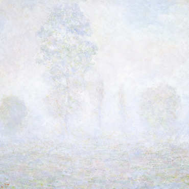 Morning Haze (1875) by Claude Monet 100 Puzzle 3D Modell