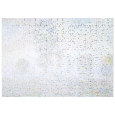 puzzleplate Morning Haze (1875) by Claude Monet 200 Puzzle