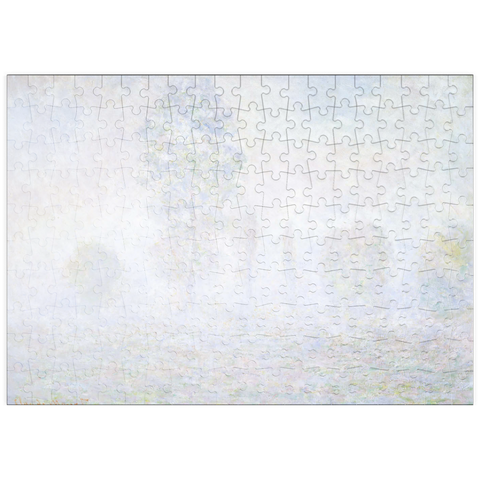puzzleplate Morning Haze (1875) by Claude Monet 200 Puzzle
