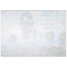 Darstellung des Puzzle Motivs Morning Haze (1875) by Claude Monet - Puzzleteile: 200