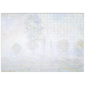 Darstellung des Puzzle Motivs Morning Haze (1875) by Claude Monet - Puzzleteile: 500
