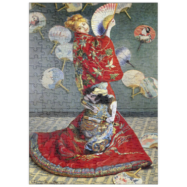 puzzleplate Claude Monet's Camille Monet In Japanese Costume (1876) 200 Puzzle