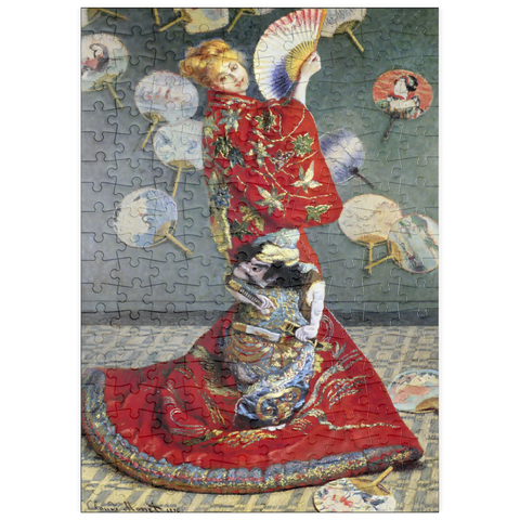 puzzleplate Claude Monet's Camille Monet In Japanese Costume (1876) 200 Puzzle