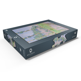 Darstellung des Puzzle Motivs Claude Monet's Poplars, Pink Effect (1891) - Puzzleteile: 1000