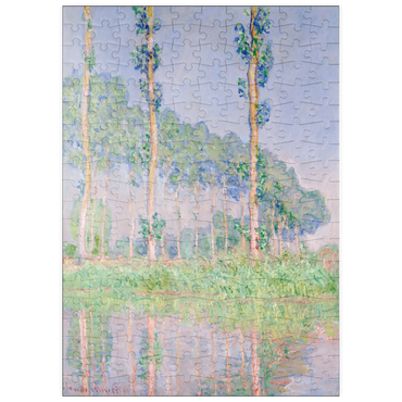 puzzleplate Claude Monet's Poplars, Pink Effect (1891) 200 Puzzle