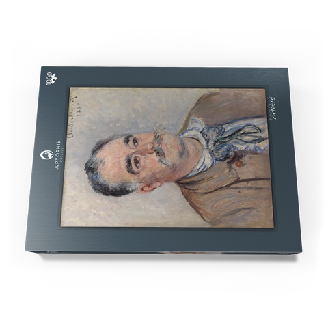 Portrait of Monsieur Coquette, Father (1880) by Claude Monet 1000 Puzzle Schachtel Ansicht3