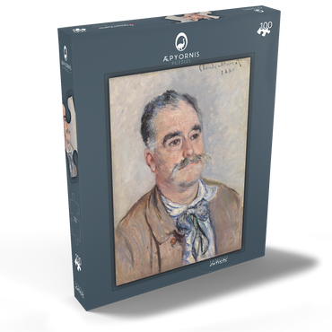 Portrait of Monsieur Coquette, Father (1880) by Claude Monet 100 Puzzle Schachtel Ansicht2