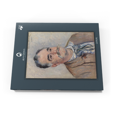 Portrait of Monsieur Coquette, Father (1880) by Claude Monet 100 Puzzle Schachtel Ansicht3