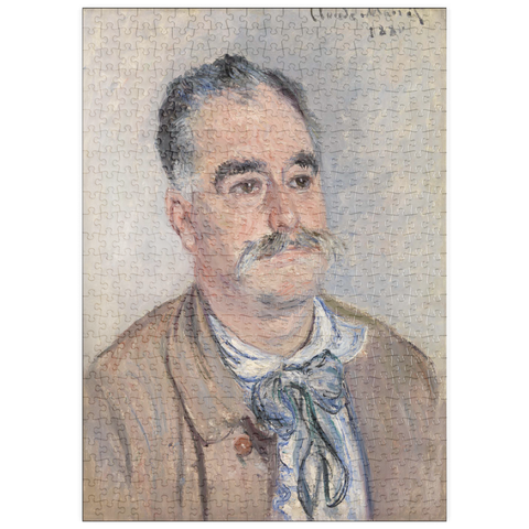 puzzleplate Portrait of Monsieur Coquette, Father (1880) by Claude Monet 500 Puzzle