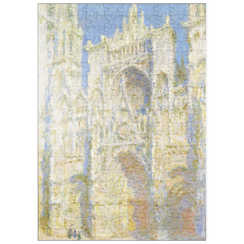 puzzleplate Rouen Cathedral, West Façade, Sunlight (1894) by Claude Monet 200 Puzzle