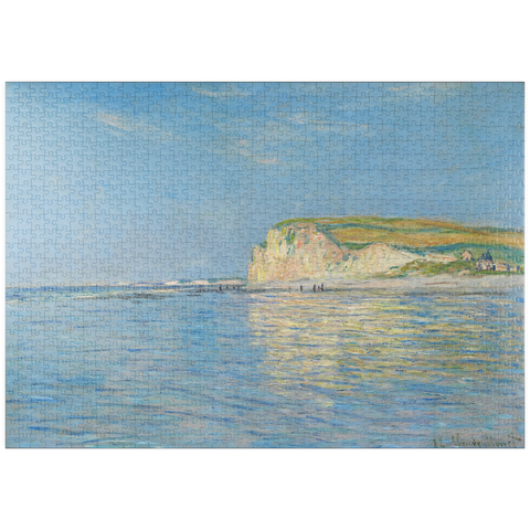 puzzleplate Low Tide at Pourville, near Dieppe (1882) by Claude Monet 1000 Puzzle
