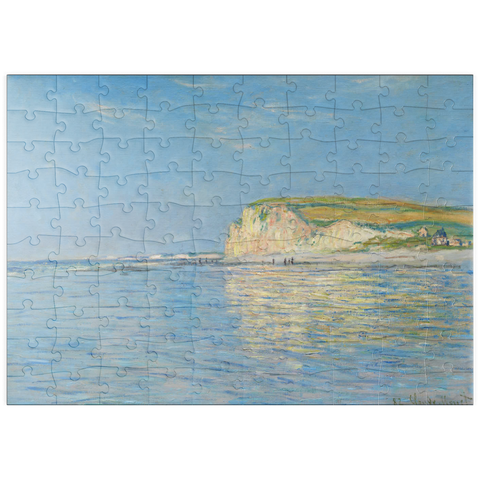 puzzleplate Low Tide at Pourville, near Dieppe (1882) by Claude Monet 100 Puzzle