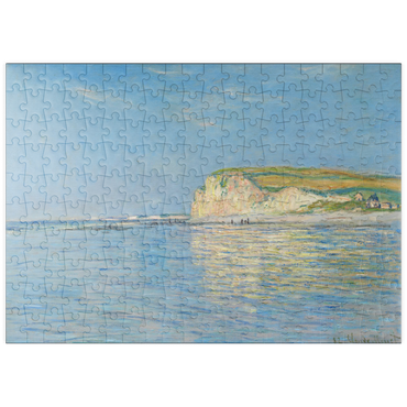 puzzleplate Low Tide at Pourville, near Dieppe (1882) by Claude Monet 200 Puzzle