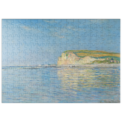 puzzleplate Low Tide at Pourville, near Dieppe (1882) by Claude Monet 200 Puzzle