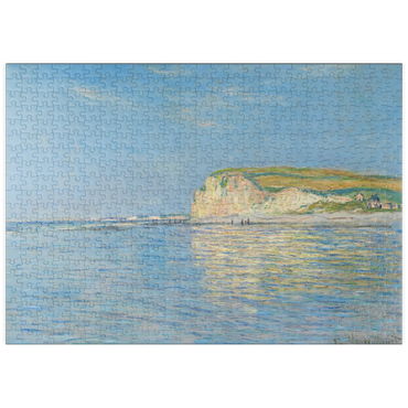 puzzleplate Low Tide at Pourville, near Dieppe (1882) by Claude Monet 500 Puzzle