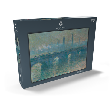 Waterloo Bridge, Gray Weather (1900) by Claude Monet 1000 Puzzle Schachtel Ansicht2