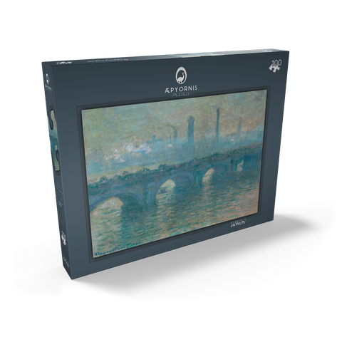 Waterloo Bridge, Gray Weather (1900) by Claude Monet 100 Puzzle Schachtel Ansicht2