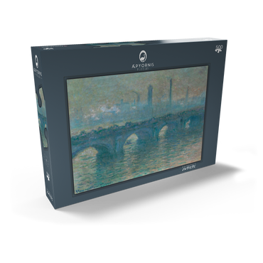 Waterloo Bridge, Gray Weather (1900) by Claude Monet 500 Puzzle Schachtel Ansicht2