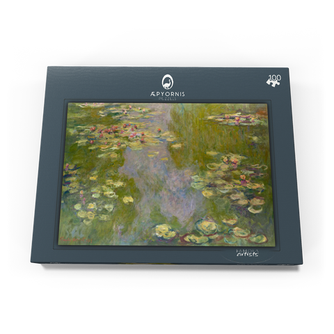 Water Lilies (1919) by Claude Monet 100 Puzzle Schachtel Ansicht3
