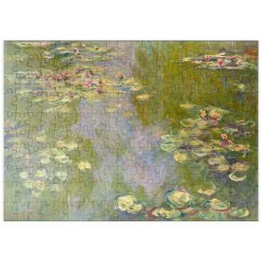 puzzleplate Water Lilies (1919) by Claude Monet 200 Puzzle