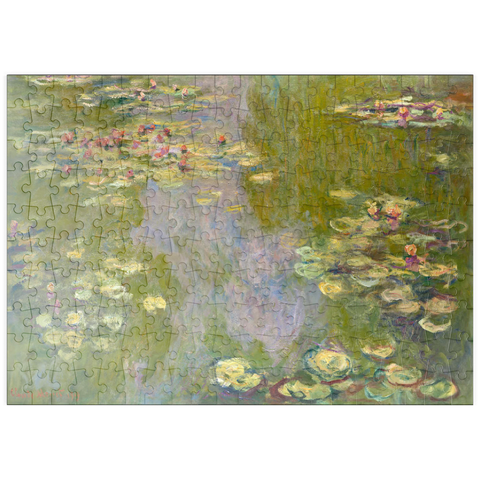 puzzleplate Water Lilies (1919) by Claude Monet 200 Puzzle