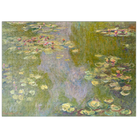 Darstellung des Puzzle-Motivs Water Lilies (1919) by Claude Monet – Puzzleteile: 500