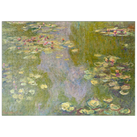 puzzleplate Water Lilies (1919) by Claude Monet 500 Puzzle