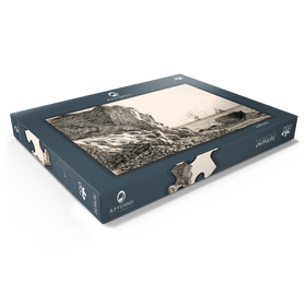 Darstellung des Puzzle Motivs Cliffs and Sea, Sainte-Adresse (1864) by Claude Monet - Puzzleteile: 200