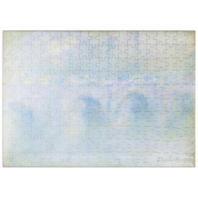 Darstellung des Puzzle-Motivs Waterloo Bridge (1901) by Claude Monet – Puzzleteile: 200