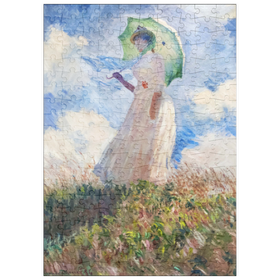Darstellung des Puzzle Motivs Claude Monet's Suzanne Hoschedé (1886) - Puzzleteile: 200