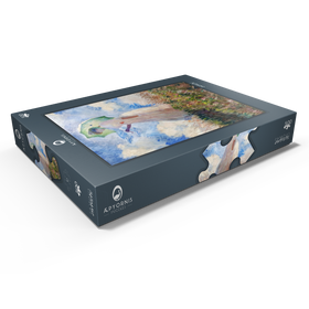 Alternative Darstellung des Puzzle-Motivs Claude Monet's Suzanne Hoschedé (1886) – Puzzleteile: 500