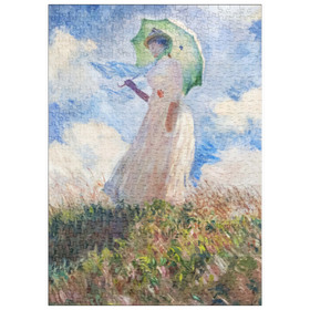 Darstellung des Puzzle-Motivs Claude Monet's Suzanne Hoschedé (1886) – Puzzleteile: 500